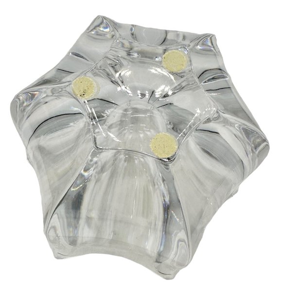 Orrefors Sweden Belle Tulip Bowl 4540/11 Lead Crystal 4x4.5in Original Box - Picture 6 of 10